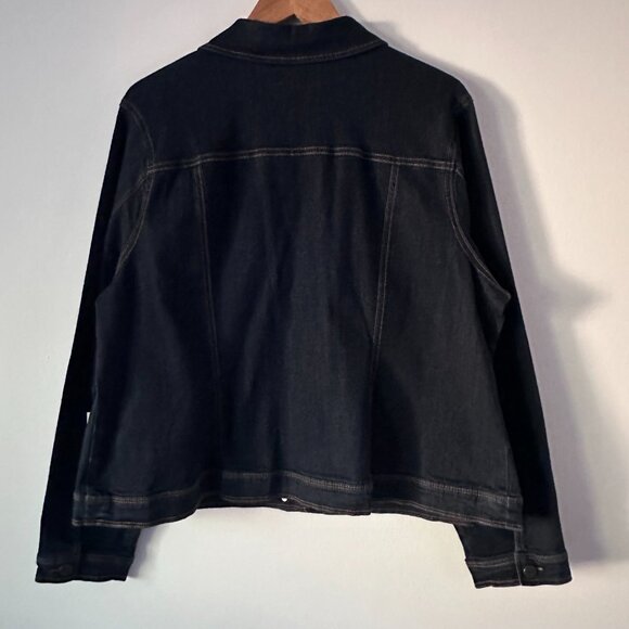 NWT - 1822 Carlsen Indigo Denim Jacket Stitch Fix - Picture 6 of 11